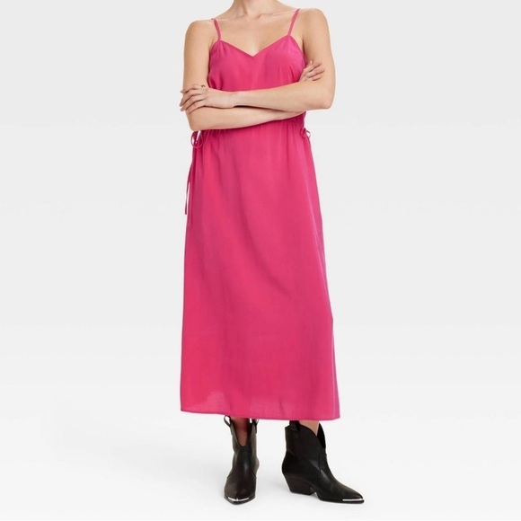 Universal Thread Dresses & Skirts - Universal Thread Hot Pink Cami Summer Outdoor Boho Midi Large Dress